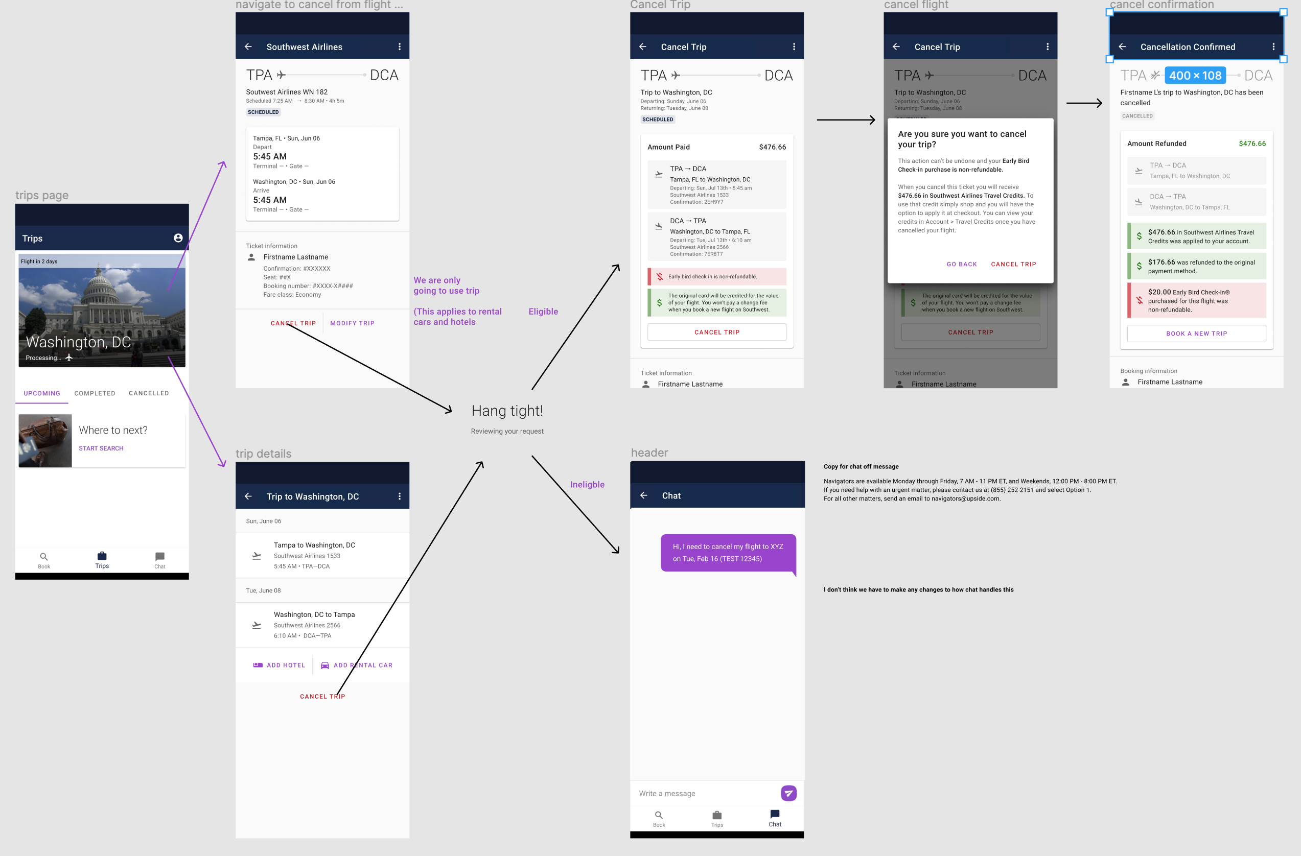 ui before and after